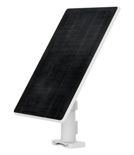 Panel Solar Para Camaras de Batería EZVIZ con Carga de 8W / Conector Tipo-C  / Cable de 3 Metros / IP65 / Rango de Temperatura -20℃ a 60℃