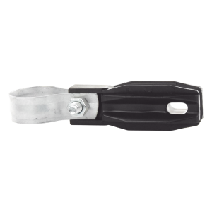 Aislador de Paso o Esquina con Abrazadera / 33-38 mm / Resina Virgen 100% / Anti-Arqueo / Tubería de Malla Ciclónica