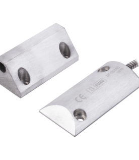 Contacto Magnético para Piso Uso Rudo / Salida Dual NC/NA / GAP 65 mm (2.5 in) / Aluminio / Cable Blindado 55 cm / UL & CE