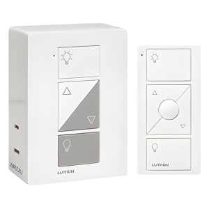 Kit de atenuador inteligente de clavija para lámparas con control remoto Pico, 100 W LED/CFL o 300 W incandescente/halógeno, 120 V, Caseta Wireless