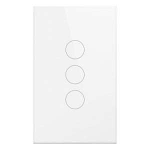 (Wifi) Apagador switch inalámbrico WIFI, control de 3 regresos de carga, 110V