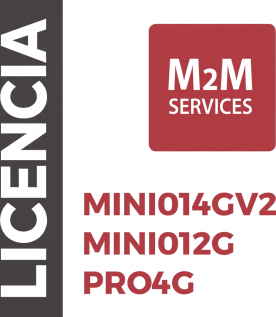 Servicio de datos por un Año para comunicadores  MINI014G/V2 y MINI012G, con eventos ilimitados.