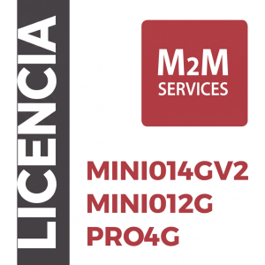 Servicio de datos por un Año para comunicadores  MINI014G/V2 y MINI012G, con eventos ilimitados.