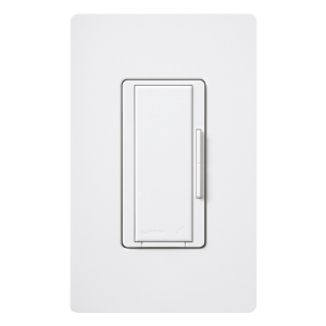 Atenuador remoto Maestro para control multi-ubicación de un atenuador principal RadioRA 2, 120 V, cableado convencional de 3 y 4 vías, color blanco