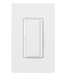 Interruptor electrónico Maestro de encendido/apagado, 8 A en iluminación y motores de 1/4 HP, 120 V, un polo o multilocalización, requiere neutro, para RadioRA 2 y RA2 Select