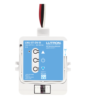 Módulo de atenuación RF con control 0-10 V para balastros fluorescentes y drivers LED, conmuta hasta 5 A a 120/277 V, para sistemas RadioRA 2 y HomeWorks QS