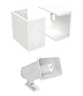 Sirena de 2 tonos 30 W/ Sonido 118 dB / Gabinete IMP30V3 Incluido