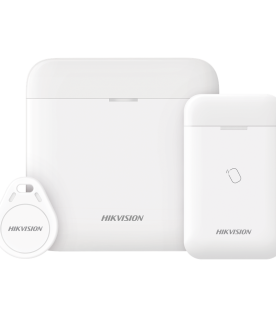 (AX PRO) KIT de Alarma AX PRO con GSM (3G/4G) para RONDINES / Incluye: 1 Hub con bateria de respaldo/ 1 Lector Tag / 1 Tag / Compatible con Hik-Connect P2P