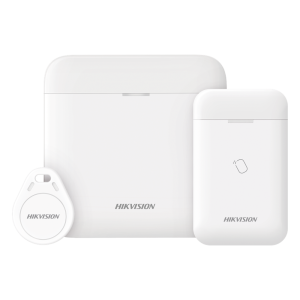 (AX PRO) KIT de Alarma AX PRO para RONDINES / Incluye: 1 Hub con bateria de respaldo / 1 Lector Tag / 1 Tag / Compatible con Hik-Connect P2P