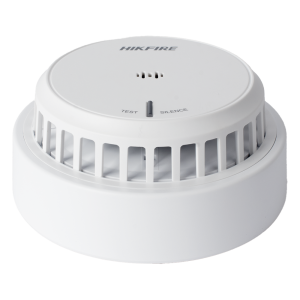 (HikFire) Detector de Humo Óptico Hikvision / Tecnología Avanzada de Detección de Incendios / Alarma Temprana y Fiabilidad Certificada / Soporta Salida de Alarma