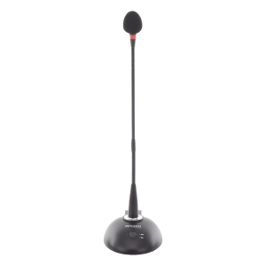 Micrófono | Cuello de Ganso con Base | Soporta Phantom | Salida Balanceada XLR