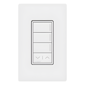Teclado inalámbrico Sunnata RF de 3 botones con subir/bajar para escenas de iluminación, sistema RadioRA 3
