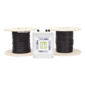 MICALERT Cable Sensor para Paredes, Rejas Rigidas o barandales / 2 zonas de 305 metros / 610 Metros de Protección Total/Tarjeta LPU400/Calibración via software