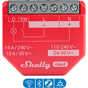 Relevador inalámbrico inteligente 16A, 110-240 V / medición de consumo / compatible con asistente de voz Alexa, Google Home / Wifi 2.4