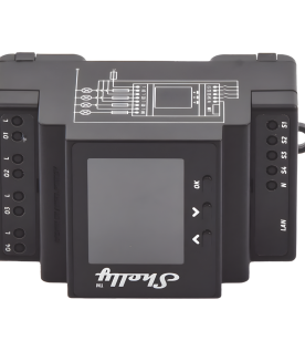 Relevador 40A inalámbrico WIFI y Ethernet / 4 canales inteligentes / 10A por canal, 110-230 V /montaje riel DIN