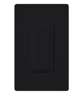 Interruptor remoto de pared para encendido y apagado multilocación (3 y 4 vías), 120 V, complemento de interruptores RadioRA 2 y RA2 Select, color negro