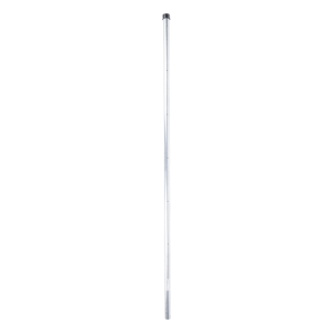 Poste de Esquina  para Cerca Electrificada. Tubo Galva. de 1.4m, cal. 18 de 1" Diam. (Sin pintar). Ideal para 6 Aisladores
