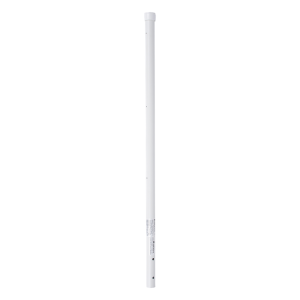 Poste de Esquina de 0.8m para Cerca Electrificada. Tubo Galvanizado cal. 18 de 1"Diam. con Tapón, ideal para 3 Aisladores.
