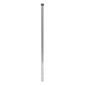 Poste de ESQUINA para Cerca Electrificada. Tubo Galvanizado cal. 18 de 1" Diam. y 0.8m Alto con Tapón, ideal para 3 Aisladores