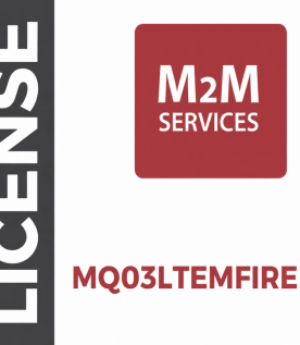 Servicio de datos 4GLTE/5G por un Año para MQ03LTEMFIRE con eventos ilimitados.