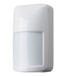 Detector de movimiento infrarrojo pasivo cableado para interiores con patrón de 90°