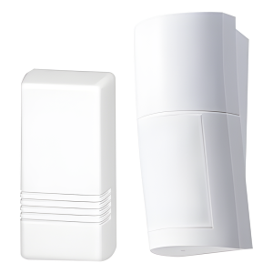 Detector de Movimiento Pasivo con transmisor 5816 Honeywell/ Inalámbrico / Altura de montaje 0.8m a 2.7 m  ajustable  / 100% Exterior / Compatible con serie VISTA y LYNX