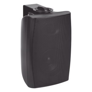 Altavoz de Pared de 2 vías | Woofer 4in + 1.5in | 70/100V y 8 ohms | 1.25W-2.5W-5W-10W-20W | 86dB de Sensibilidad | A prueba de Humedad | Compatible con Sistemas de Alta y Baja Impedancia