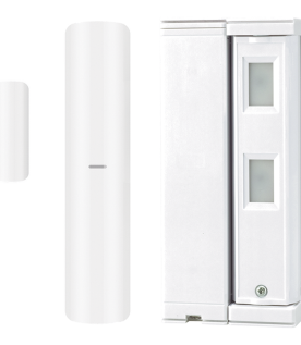 Sensor de Movimiento / Tipo Cortina / Ajuste de detección 2m o 5m / 100% Exterior / Inalámbrico / Incluye transmisor DS-PDMC-EG2-WB(B) para paneles AXPRO/ Proteja fachadas, puertas, ventanas, balcones y mas!