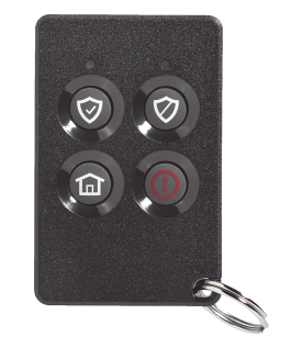 Control remoto inalámbrico bidireccional tipo llavero para armar y desarmar paneles ProSeries