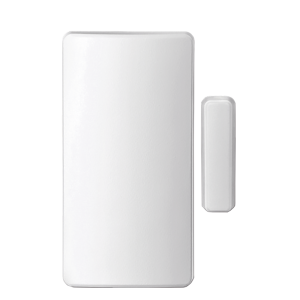 Sensor inalámbrico de puerta o ventana de dos zonas con tamper de cubierta y de pared, serie PROSiX