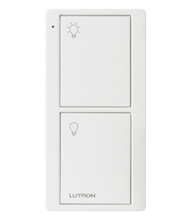 Control remoto inalámbrico Pico de 2 botones para encender y apagar, compatible con Caseta, RA2 y RadioRA2