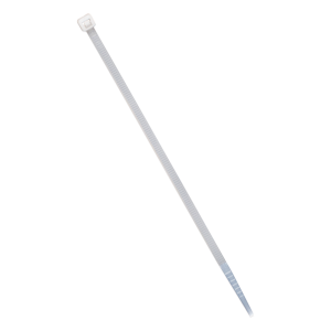 Cincho de plástico, Color Natural, 3.5 x 150 mm, Ideal para sujeción de cables (Bolsa con 100 piezas)