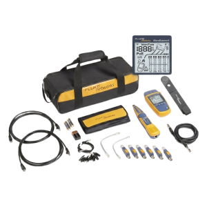 Kit Profesional de Verificador de Red MicroScanner2, para Comprobación de Redes de Voz, Datos y Video, con Pantalla LCD Retroiluminada