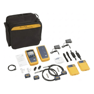 Certificador DSX-8000 para Cable de Cobre Cat5e, Cat6, Cat6A y Cat8, Precisión de Nivel VI/2G (2 GHz), Con WiFi Integrado y Pantalla LCD de 5.7 Pulgadas (14.48 cm), Versión Internacional