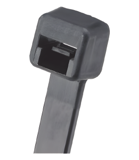 Cincho de Nylon 6.6, Color Negro, 292mm largo x 4.8mm ancho, Sección Transversal Estándar, Paquete de 1000 Piezas
