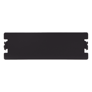 Placa Ciega Color Negro para Distribuidor de Fibra Óptica LP-ODF-8024