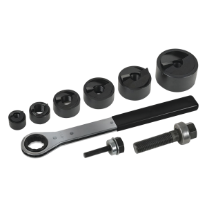 Juego de 6 Sacabocados de 1/2 a 2 Pulgadas (12.7 a 50.8 mm). con Estuche