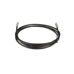 Cable de Parcheo UTP, Cat6A, 24 AWG, CM, Color Negro, 15.24 Metros (50 Pies)