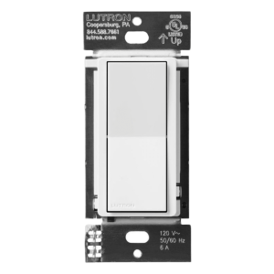 Interruptor auxiliar cableado Caseta para control multiubicación con atenuador Diva o interruptor Claro inteligente, blanco