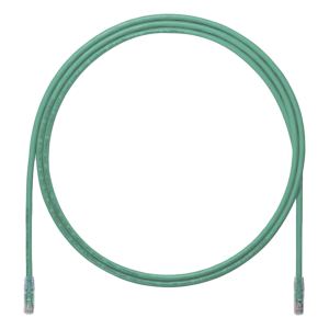Cable de Parcheo UTP, Cat6A, 24 AWG, CM, Color Verde, 0.91 Metros (3 Pies)