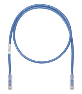 Cable de Parcheo UTP, Cat6A, 24 AWG, CM, Color Azul, 3.05 Metros (10 Pies)