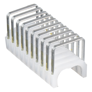 Paquete de 300 Grapas con Aislamiento, para Cables NM (RomexÆ) como 14/3, 14/3G, 12/3 y otros cables de hasta 11/32 x 19/32 (9 mm x 15 mm / 0.35 x 0.59 pulgadas).