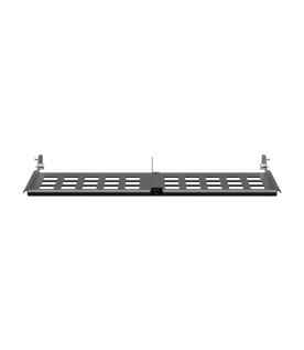 Organizador de Holgura para Cable de Fibra Óptica, Uso con Paneles HD Flex de 1 UR, Color Negro