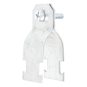 Abrazadera Unicanal para Conduit Pared Gruesa y PVC de 3" (76 mm).