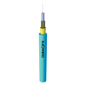 Cable de Fibra Óptica Multimodo OM3 50/125, 12 Hilos, para Interior, Tight Buffer 900µm, OFNR Riser, Dieléctrica, Precio Por Metro, (Hasta 2000 Metros (6562 Pies) en un Solo Tramo de Cable)