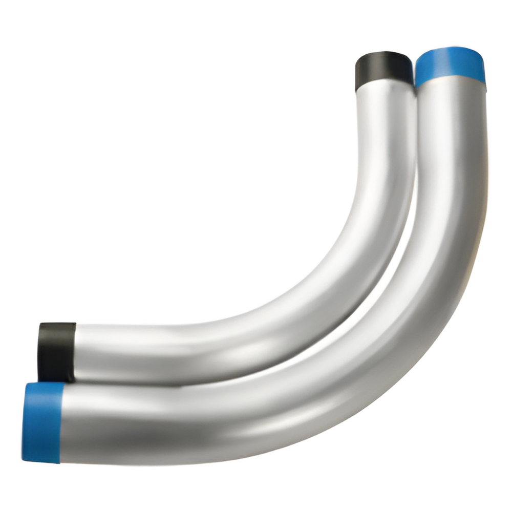 Codo Conduit Rígido de Aluminio de 1 1/2" (38 mm).