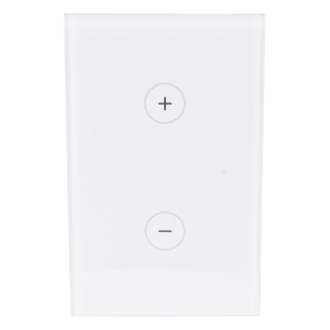 (ZWAVE) Dimmer panel táctil touch inalámbrico Zwave Plus. Compatible con Hubitat HC8, Álula  M2M, otros
