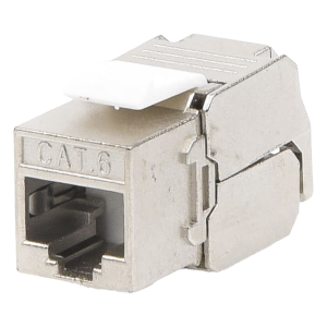 Módulo Jack Keystone Cat6 Blindado (STP) Sin Herramienta (Toolless)