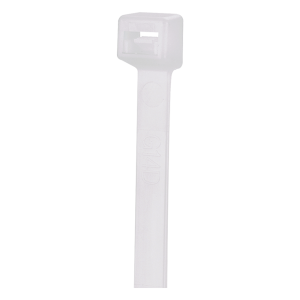 Cincho de Nylon 6.6 StrongHold™, 370mm largo x 3.6mm ancho, Color Natural, Plenum, Paquete de 100pz