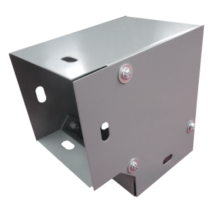 Derivación codo horizontal de 90 grados 65 x 65 mm, fabricado en lámina de acero al carbón